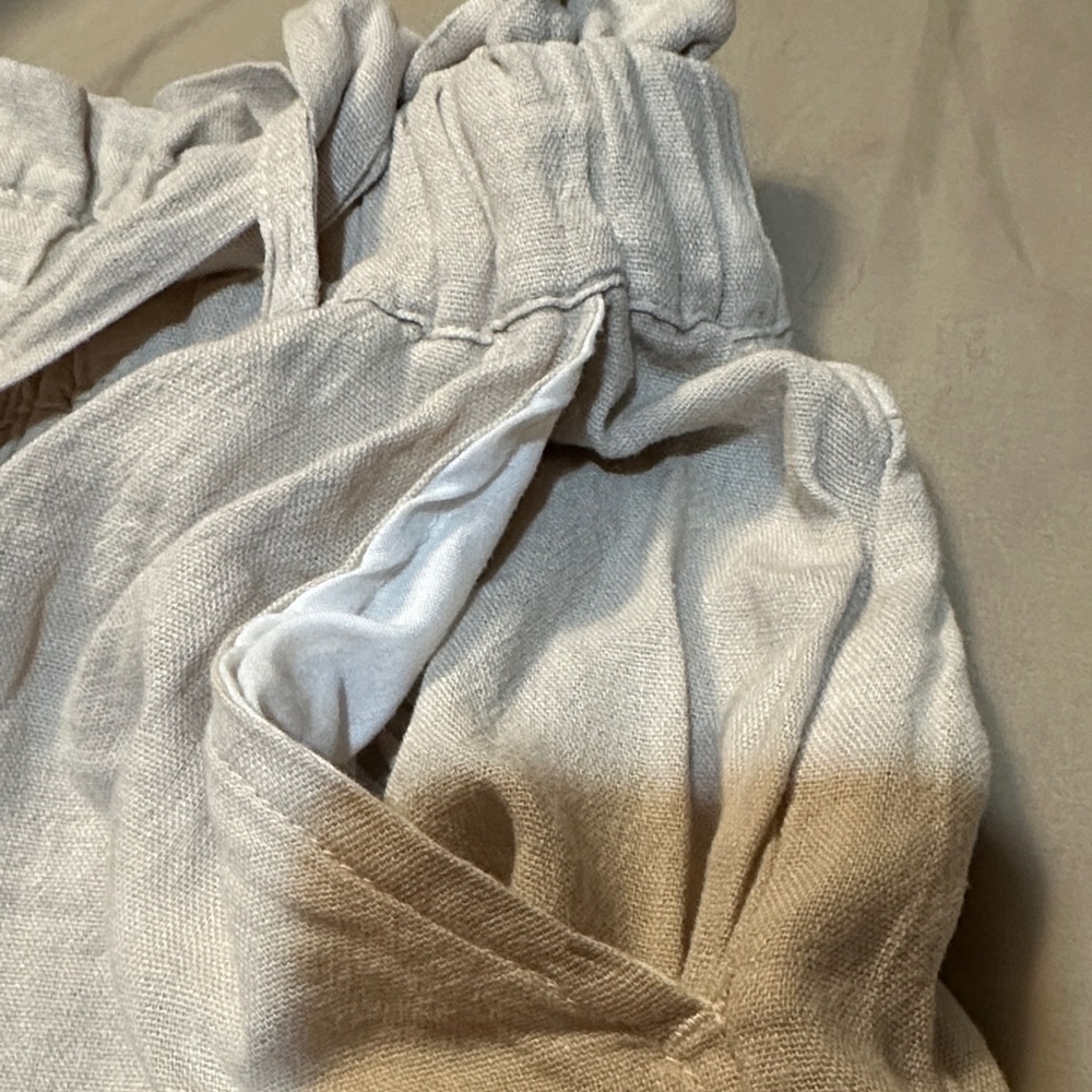 Thread & Supply Light Tan Women Cargo Shorts - Picture 6 of 6